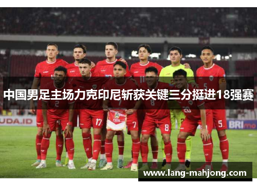 中国男足主场力克印尼斩获关键三分挺进18强赛 中国男足主场力克印尼斩获关键三分挺进18强赛